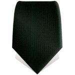 Cravate faux uni noire