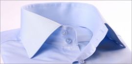 Light blue french cuff shirt
