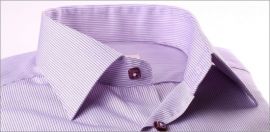 Lilac with purple stripes shirt