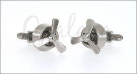 Rotating propeller cufflinks