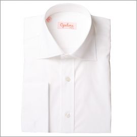 Chemise blanche poignets mousquetaires