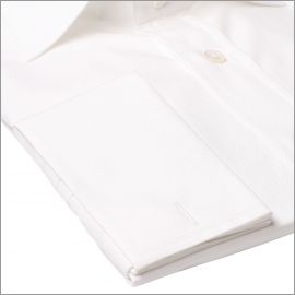 Chemise blanche poignets mousquetaires