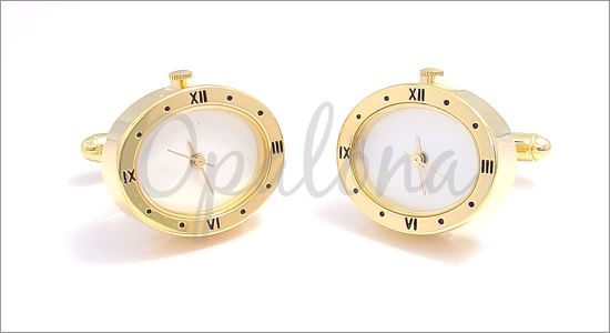 Montre fonctionnelle dor�e