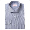 Chemise ray�e bleue