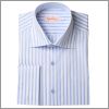 Stripped light blue shirt