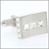Rectangle incrust� de cristaux de Swarovski