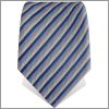 Light blue and dark blue striped necktie