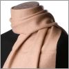 Echarpe en cachemire camel