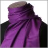 Echarpe en cachemire violette