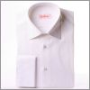 Chemise cintr�e blanche � poignets mousquetaires