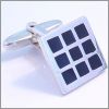 Carr� de carreaux laqu�s noirs